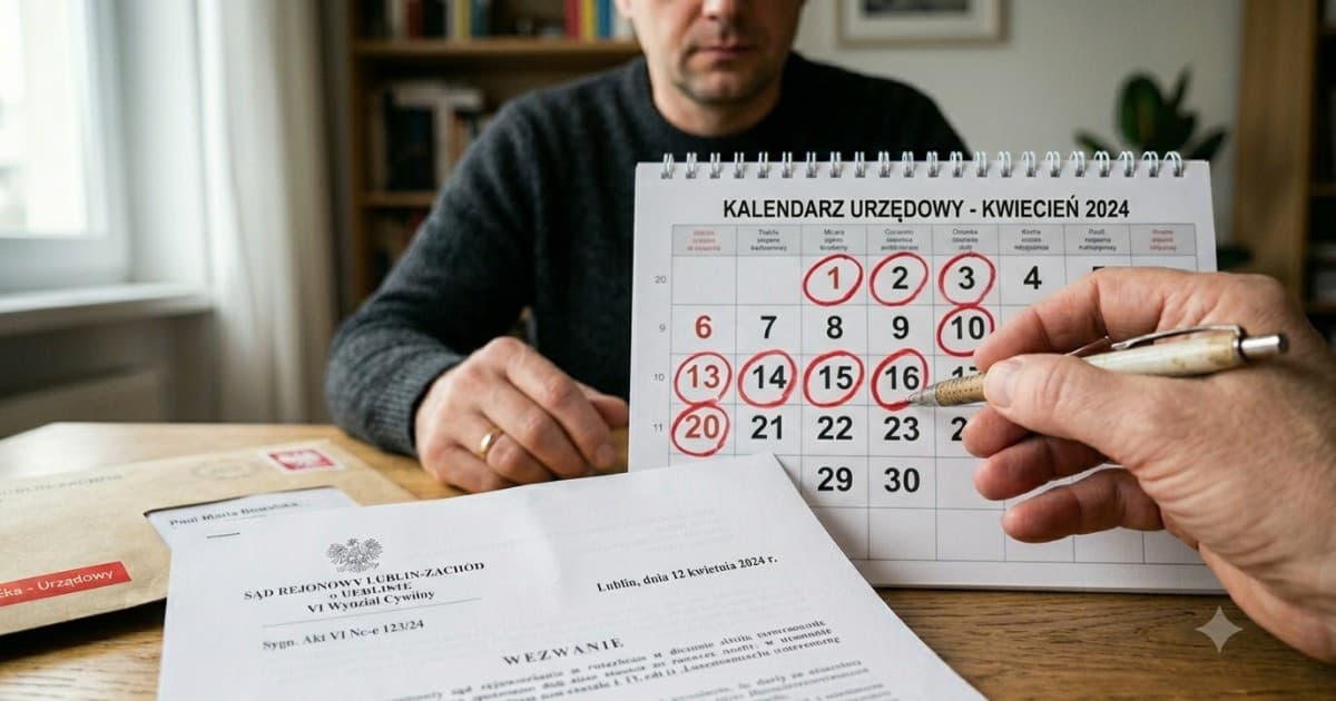 Masz 14 dni na sprzeciw od nakazu zapłaty. Jak prawidłowo liczyć termin?