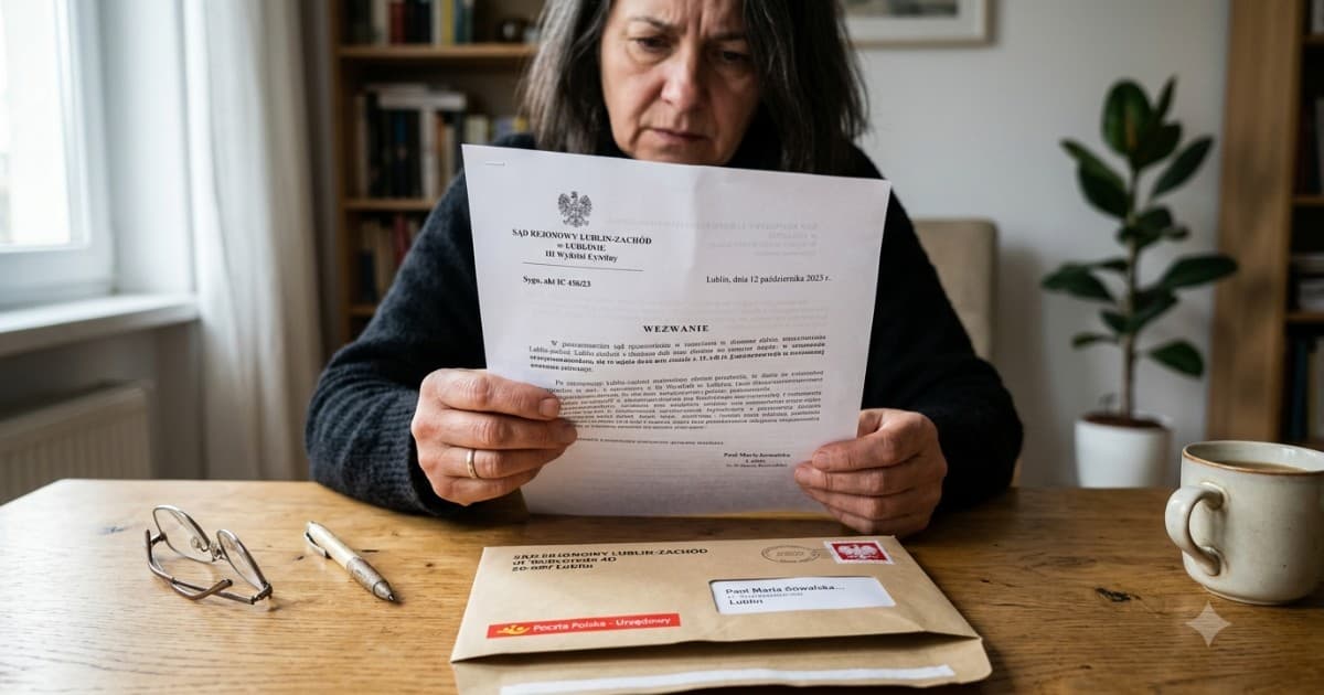 Dostałem nakaz zapłaty z e-sądu w Lublinie – co robić krok po kroku?